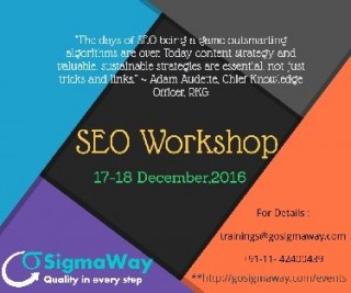 Sigmaway SEO Workshop